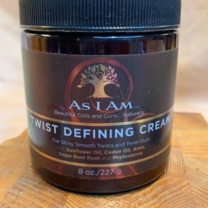 As I Am Twist Defining Cream shiny twists NWT